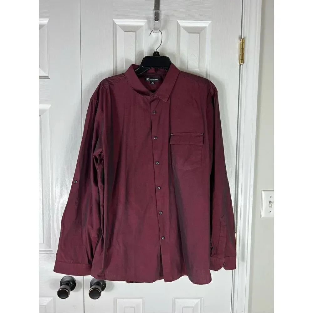 INC Mens Button Down Shirt Size XXL
